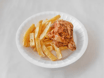 1 Piece Chicken & Chips